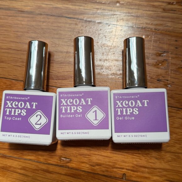BTArtboxnails XCOATTIPS French Nails Set, Brand New in Box, (box minor damaged) - Picture 8 of 9